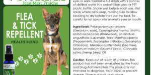 Flea-Tick-Repellent-Animaux-de-compagnie-Hemp-Herbals-HB-Naturals-Jean-Marc-Fraiche-VousEtesUnique